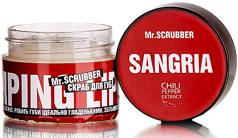 Peeling do ust - Mr.Scrubber Wow Lips Sungria — Zdjęcie N1