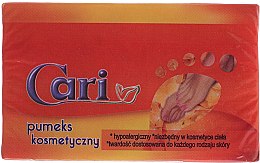 Kup Hipoalergiczny pumeks kosmetyczny, 07321, pomarańczowy - Cari