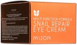 Krem pod oczy ze śluzem ślimaka - Mizon Snail Repair Eye Cream — Zdjęcie N2
