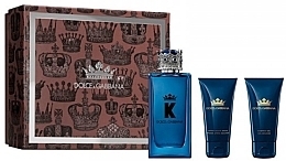 Dolce & Gabbana K - Zestaw (edp 100 ml + sh/gel 50 ml + after/sh/balm 50 ml) — Zdjęcie N1