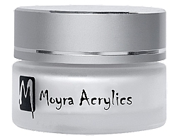 Akrylowy proszek do paznokci - Moyra Acrylics Powder Moon White — Zdjęcie N1