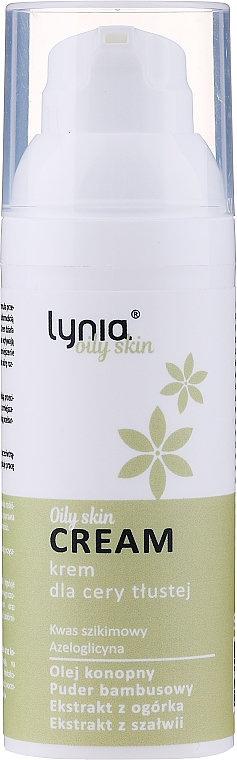 Krem do cery tłustej - Lynia Oily Skin Cream  — Zdjęcie N1
