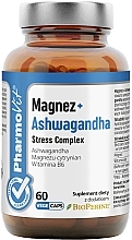 Suplement diety Magnez+Ashwagandha - Pharmovit Magnesium + Ashwagandha Stress Complex — Zdjęcie N1