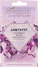 Kryształowy peeling gruboziarnisty Ametyst - Bielenda Crystal Glow Face Peeling — Zdjęcie N1