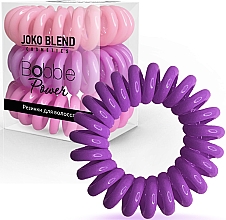 Kup Gumki do włosów, żółte, 3 szt. - Joko Blend Power Bobble Bright Pink Mix