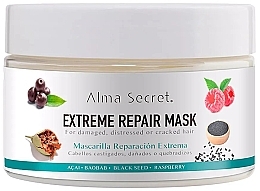 Kup WYPRZEDAŻ Maska do włosów zniszczonych - Alma Secret Extreme Repair Mask *