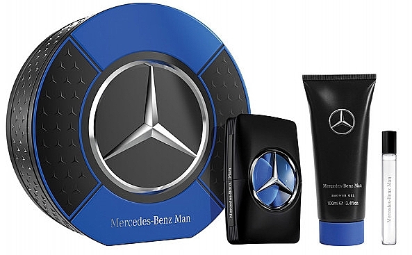 Mercedes-Benz Mercedes-Benz Man - Zestaw (edt/100ml + sh/gel/100ml + edt/10ml) — Zdjęcie N1
