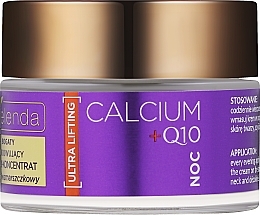 Kup Ultrabogaty odbudowujący krem-koncentrat przeciwzmarszczkowy na noc - Bielenda Calcium + Q10 Ultra Rich