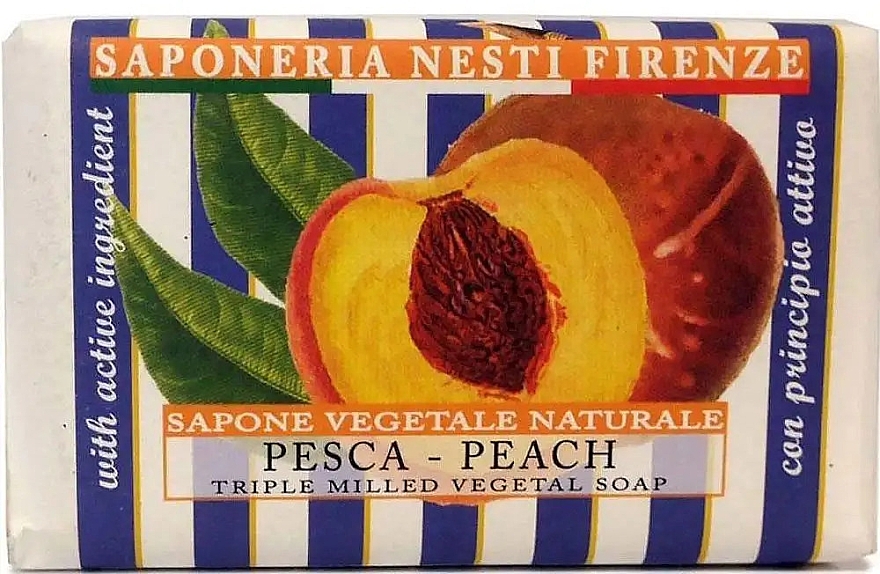 Mydło Brzoskwinia - Nesti Dante Le Deliziose Peach Soap — Zdjęcie N1