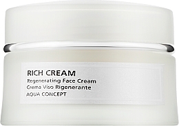 Bogaty krem do twarzy - Beauty Spa Aqua Concept Rich Cream Normalizing And Regenerating — Zdjęcie N1