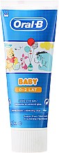 Kup Pasta do zębów dla dzieci Kubuś Puchatek - Oral-B Baby Winnie Pooh
