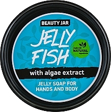 Kup WYPRZEDAŻ Żelowe mydło do rąk i ciała z ekstraktem z alg - Beauty Jar Jelly Fish Jelly Soap For Hands And Body *