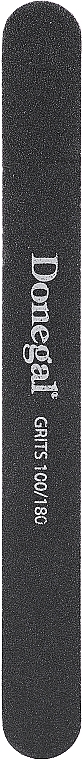 Pilnik do paznokci owalny 100/180, 1028, czarny 2 - Donegal — Zdjęcie N1