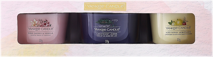 Zestaw - Yankee Candle Mini Set (cand/3x37g)  — Zdjęcie N1