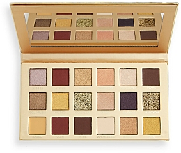 Paleta cieni do powiek - Revolution PRO 24K Gold Eye Shadow Palette — Zdjęcie N2