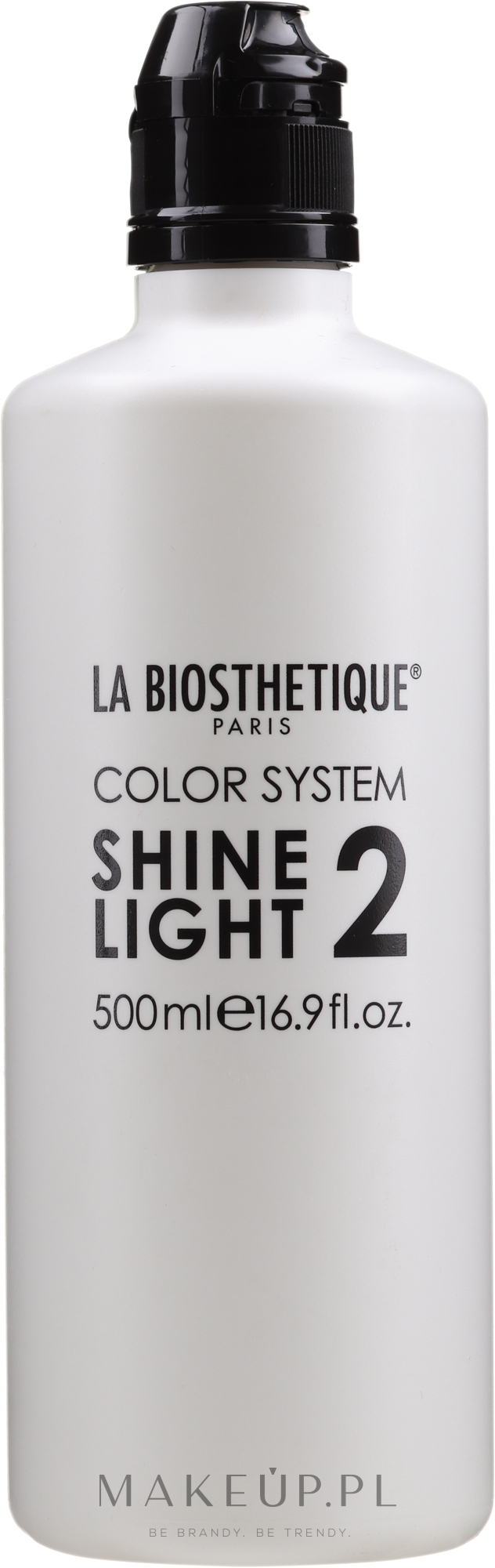 Delikatna emulsja do rozjaśniania włosów - La Biosthetique Shine Light 2 Professional Use — Zdjęcie 500 ml
