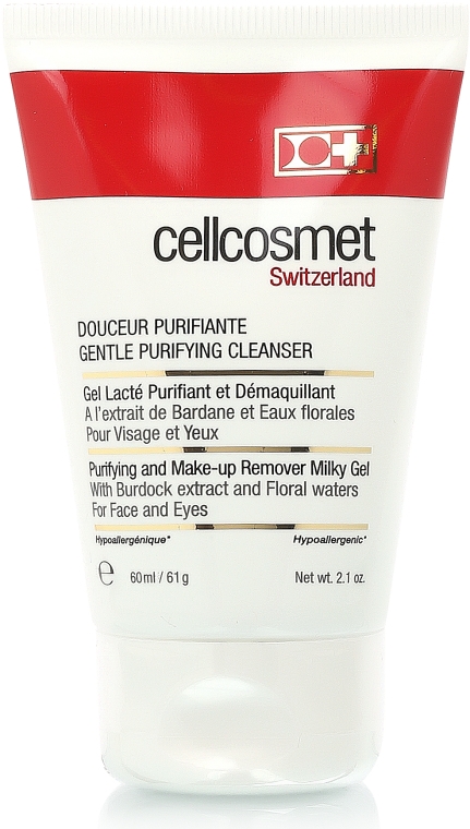 Łagodne mleczko żelowe do demakijażu twarzy - Cellcosmet Gentle Purifying Cleanser — Zdjęcie N1