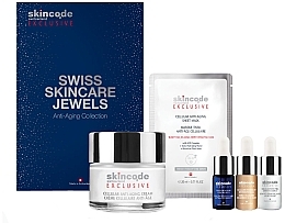 Kup Zestaw, 5 produktów - Skincode Exclusive Swiss Skincare Jewels Anti-Aging Collection