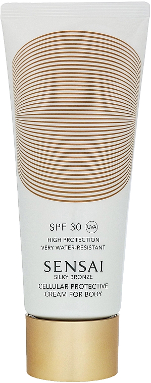 Kremowy wodoodporny filtr przeciwsłoneczny do ciała SPF 30 - Sensai Cellular Protective Cream For Body — Zdjęcie N2