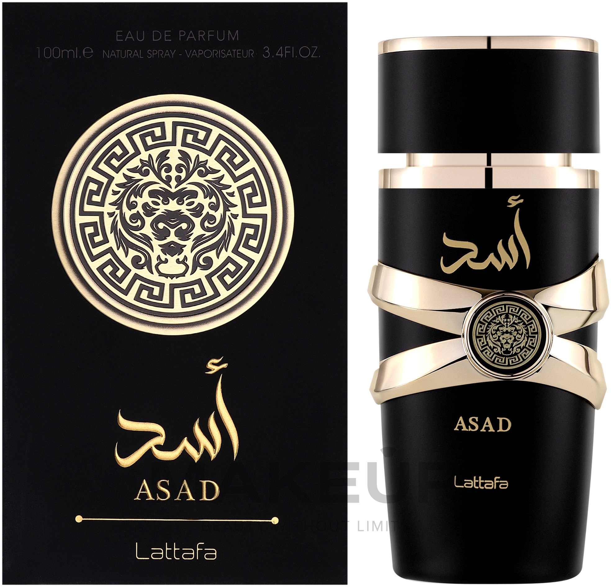 Lattafa Perfumes Asad - Woda perfumowana — Zdjęcie 100 ml