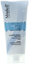 Kup Ekspresowy peeling do twarzy z pudrem diamentowym - Markell Cosmetics Anti Age Program Lux