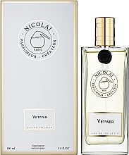 Nicolai Parfumeur Createur Vetyver - Woda toaletowa — Zdjęcie N2