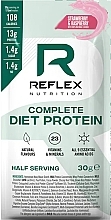 Kup Wysokobiałkowy koktajl dietetyczny w saszetce Truskawka i malina - Reflex Nutrition Complete Diet Protein Strawberry & Raspberry