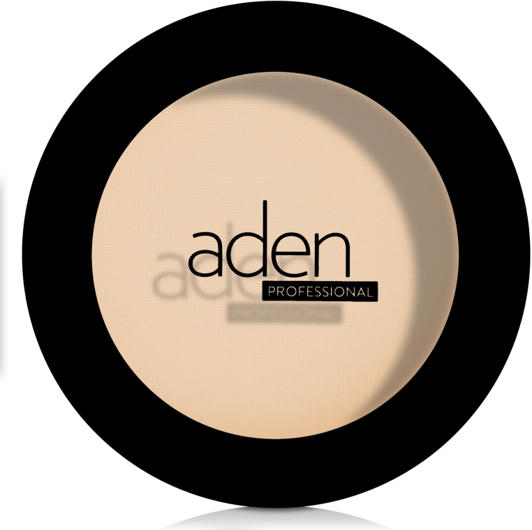 Matujący puder w kompakcie - Aden Cosmetics Silky Matt Compact Powder — Zdjęcie N2