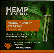 Krem do skóry wokół oczu - Frulatte Hemp Elements Wrinkle Warrior Eye Cream — Zdjęcie N2