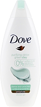Kup Oczyszczający żel pod prysznic Zielona glinka - Dove Purifying Detox Green Clay Shower Gel