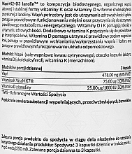 Suplement diety Wapń + K2 + D3 Lanolina - PharmoVit  — Zdjęcie N2