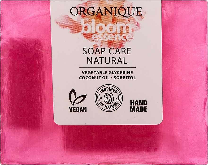 Naturalne mydło w kostce Bloom Essence - Organique Soaps — Zdjęcie N1