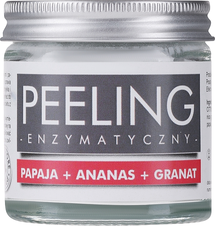 Peeling enzymatyczny z kwasami owocowymi - E-Fiore Professional Pomegranate, Pineapple & Papaya — Zdjęcie N1