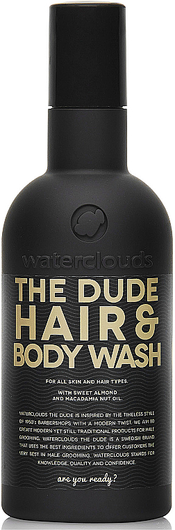 Szampon oczyszczjący - Waterclouds The Dude Hair And Body Wash — Zdjęcie N1