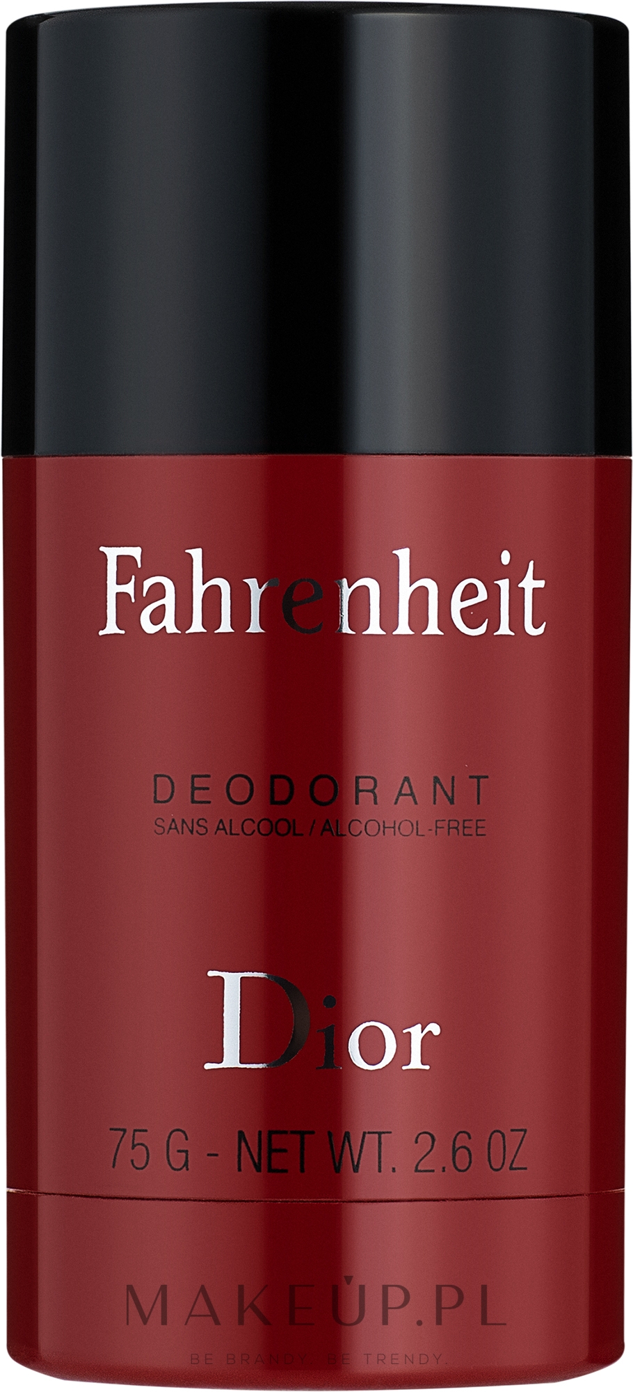 Dior Fahrenheit - Perfumowany dezodorant w sztyfcie dla mężczyzn — Zdjęcie 75 ml