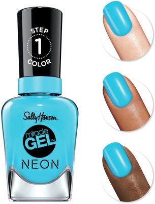 Lakier do paznokci - Sally Hansen Miracle Gel Neon Step 1 Nail Polish — Zdjęcie N3