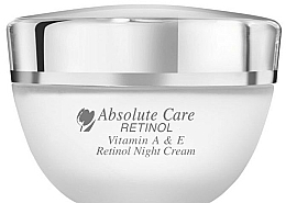 Kup Krem do twarzy na noc z witaminami A i E z retinolem - Absolute Care Retinol Night Cream 