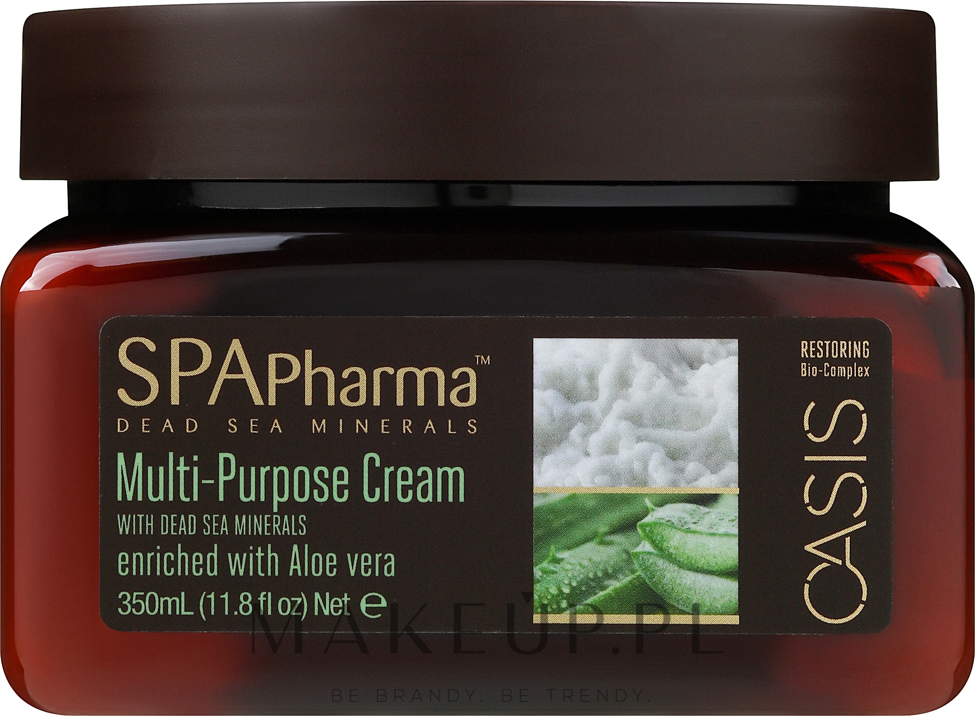 Uniwersalny krem do twarzy i ciała z aloesem - Spa Pharma Oasis Multi Purpose Cream Enriched With Aloe Vera — Zdjęcie 350 ml