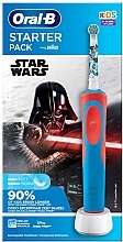 Elektryczna szczoteczka do zębów z wymienną główką Gwiezdne wojny - Oral-B Kids Star Wars Starter Pack — Zdjęcie N2