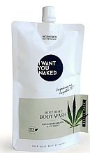 Kup Żel pod prysznic z olejem z nasion i witaminą E - I Want You Naked Holy Hemp Body Wash (Refill)