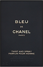 Chanel Bleu de Chanel Parfum - Zestaw (parfum 20 ml x 3) — Zdjęcie N1
