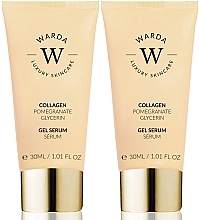 Kup Zestaw - Warda Skin Lifter Boost Collagen Gel Serum (gel/serum/2x30ml)
