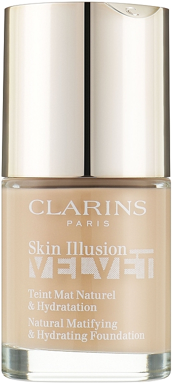 PRZECENA! Podkład do twarzy - Clarins Skin Illusion Velvet * — Zdjęcie N1