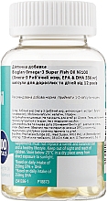 Omega-3 + kapsułki z olejem rybim - Bioglan Omega-3 Super Fish Oil — Zdjęcie N2