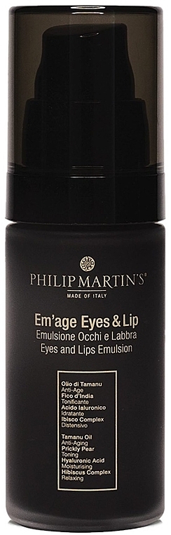 Krem pod oczy i do ust - Philip Martin's Em'age Eyes & Lip — Zdjęcie N1