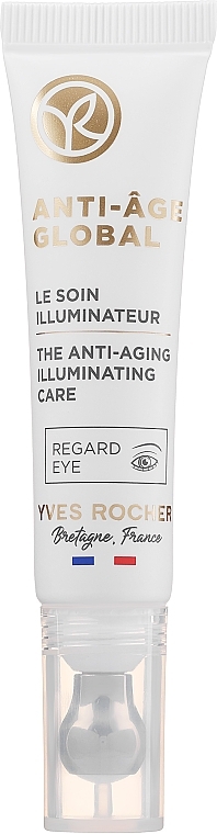 Przeciwzmarszczkowy krem pod oczy - Yves Rocher Anti-Age Global Eye Cream — Zdjęcie N1