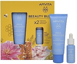 Kup Zestaw - Apivita Aqua Beelicious Set (f/cream 40 ml + f/boost 10 ml)