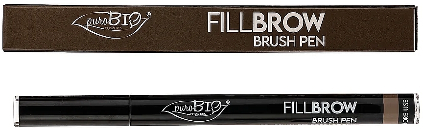 Pisak do brwi - PuroBio Cosmetics Fillbrow Brush Pen — Zdjęcie N1