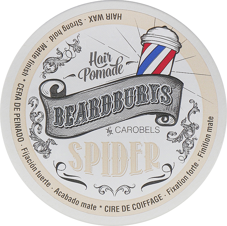 Pomada teksturująca do włosów - Beardburys Spider Wax — Zdjęcie N6