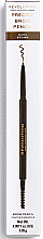 Kredka do brwi ze szczoteczką - Revolution Precise Brow Pencil — Zdjęcie N4